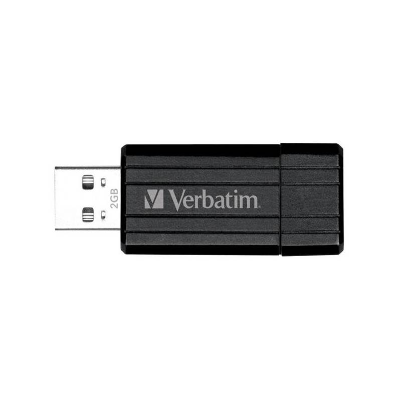 Obrázok Verbatim USB flash disk, 2.0, 8GB, Store,N,Go PinStripe, čierny, 49062, pre archiváciu dát