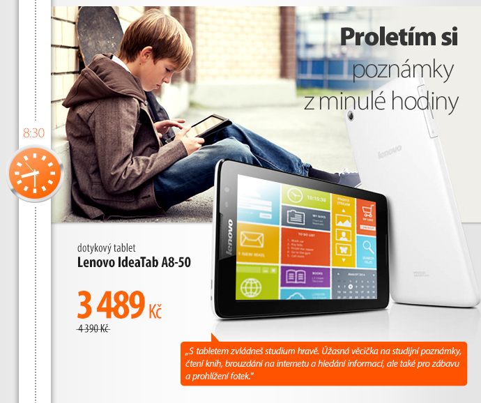 Dotykový tablet Lenovo IdeaTab A8-50