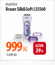 Depilátor Braun Silk&Soft LS5560 fialový