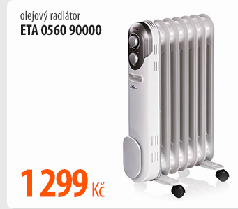 Olejový radiátor ETA 0560 90000 šedý