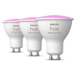 Żarówka LED Philips Hue Bluetooth, 4,3W, GU10, White and Color Ambiance, 3ks (8719514342767)