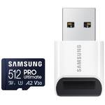 Karta pamięci Samsung Micro SDXC 512GB PRO Ultimate + USB adaptér (MB-MY512SB/WW)