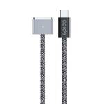 Kabel ładowania Epico USB-C/MagSafe 3, 140W, 2m (9915111900089) Szary 