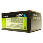 Toner Lexmark 80C2SC0, 2000 stran, pro CX310dn, CX310n, CX410de, CX410 (80C2SC0) Niebieski