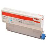 Toner OKI C833/843, 10000 stran (46443103) Niebieski