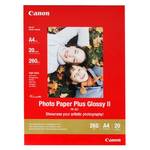 Papier fotograficzny Canon PP201 A4, 260g, 20 listů (2311B019) Biały