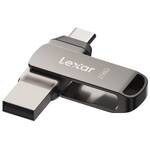 Pendrive, pamięć USB Lexar JumpDrive D400 Dual, 256GB (LJDD400256G-BNQNG) Szary 