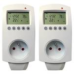 Gniazdko Smart Plug XtendLan TZA02 termostatická 16A, 2 ks (XL-TERMOSTATPACK)