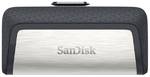 Pendrive, pamięć USB SanDisk Ultra Dual 16GB OTG USB-C/USB 3.1 (SDDDC2-016G-G46) Czarny/Srebrny
