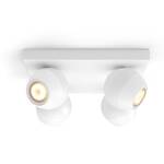 Reflektor Philips Hue Buckram White Ambiance 4 Spot (5047431P6) białe