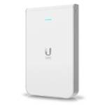 Punkt dostępowy (AP) Ubiquiti Dualband UniFi U6 In-Wall Wi-Fi 6 (U6-IW) Biały