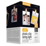 Kołki fotograficzne LED ColorWay 20 kolíčků, délka 3m, 3x AA, teplá bílá (CW-LCP-20L30B)