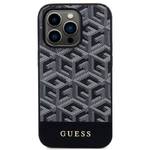 Obudowa dla telefonów komórkowych Guess PU G Cube MagSafe na Apple iPhone 13 Pro (GUHMP13LHGCFSEK) Czarny