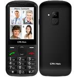 Telefon komórkowy CPA Halo 18 Senior s nabíjecím stojánkem (TELMY1018BK) Czarny