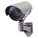 Atrapa kamery bezpieczeństwa Nedis s infračervenou LED, bullet, IP44, venkovní (DUMCB40GY)