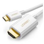 Kabel UGREEN USB-C/HDMI, 1,5m (30841) Biały