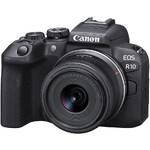 Aparat cyfrowy Canon EOS R10 + RF-S 18-45 IS STM (5331C010) Czarny