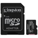 Karta pamięci Kingston Canvas Select Plus MicroSDXC 512GB UHS-I U1 (100R/85W) + adapter (SDCS2/512GB)
