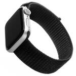 Pasek wymienny FIXED Nylon Strap na Apple Watch 42/44/45 mm (FIXNST-434-BK) Czarny