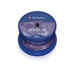 Dysk Verbatim DVD+R 4,7GB, 16x, 50cake (43550)