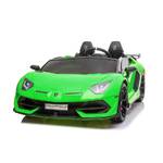 Samochód elektryczny Beneo Lamborghini Aventador 12V dvojmístné zelené
