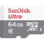 Karta pamięci SanDisk Micro SDXC Ultra 64GB UHS-I U1 (80R/48W) (SDSQUNS-064G-GN3MN)