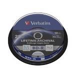 Dysk Verbatim Printable BD-R M-Disc 25GB, 4x, 10-cake (43825)