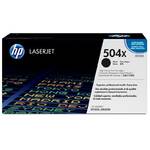 Toner HP 504X, 10 500 stran (CE250X) Czarny