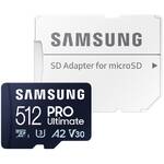 Karta pamięci Samsung Micro SDXC 512GB PRO Ultimate + SD adaptér (MB-MY512SA/WW)