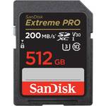 Karta pamięci SanDisk SDXC Extreme Pro 512GB UHS-I U3 (200R/140W) (SDSDXXD-512G-GN4IN)
