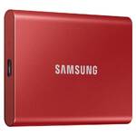 zewnętrzny dysk SSD Samsung T7 500GB (MU-PC500R/WW) Czerwony