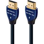 Kabel AUDIOQUEST HDMI 2.0 BlueBerry, 0,6 m (qblueberryhdmi0006) Czarny/Niebieski