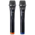 Mikrofon Lenco MCW-020BK bezdrátový, set 2 ks (lmcw020bk) Czarny