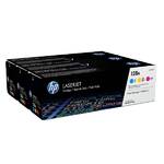 Toner HP 128A, 3x1300 stran, CMY (CF371AM)