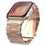 Pasek wymienny Swissten na Apple Watch, kovový, 38/40 mm (46000303) Różowy /Złoty