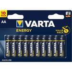 Baterie alkaliczne Varta Energy AA, LR06, blistr 10ks (4106229491)