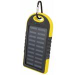 Powerbank Setty 5000 mAh, solární (GSM036557) Żółta