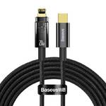 Kabel Baseus Explorer Series USB-C/Lightning s inteligentním vypnutím 20 W, 2m (CATS000101) Czarny