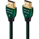 Kabel AUDIOQUEST HDMI 2.1 Forest 48, 1 m (qforesthdmi480010) Czarny/Zielony