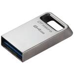 Pendrive, pamięć USB Kingston DataTraveler Micro Metal 64GB (DTMC3G2/64GB) Srebrny