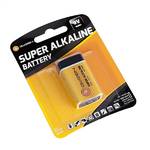 Baterie alkaliczne GoGEN SUPER ALKALINE 9V ALKALINE 1, blistr 1 szt. (GOG9VALKALINE1)