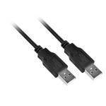 Kabel GoGEN USB, A/A, 1,5m (GOGUSBAA150MM01) Czarny