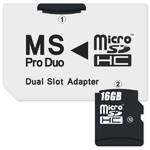 Czytnik kart pamięci Connect IT CI-1138, MS Pro Duo - 2x MicroSDHC (CI-1138)