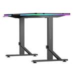 Biurko gamingowe ULTRADESK IRON, 132,5 x 60,5 cm (UDESK-IR-BKA) Czarny