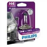 Auto żarówka Philips VisionPlus H4, 1ks (12342VPB1)