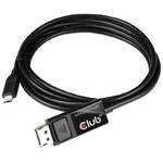 Kabel Club3D USB-C/DisplayPort 1.4 8K60Hz, M/M, 1.8m (CAC-1557) Czarny