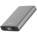 Powerbank Swissten Aluminium 10000 mAh 20W (22013915) Szara