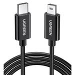 Kabel UGREEN USB-C/Mini USB, 1m (50445) Czarny