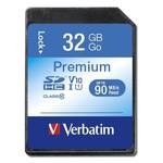 Karta pamięci Verbatim Premium SDHC 32GB UHS-I V10 U1 (90R/10W) (43963)