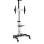 TV Stand Connect IT Wheelie II pro úhlopříčku 37"-75'', nosnost 50kg (CMH-9300-SL) Srebrny